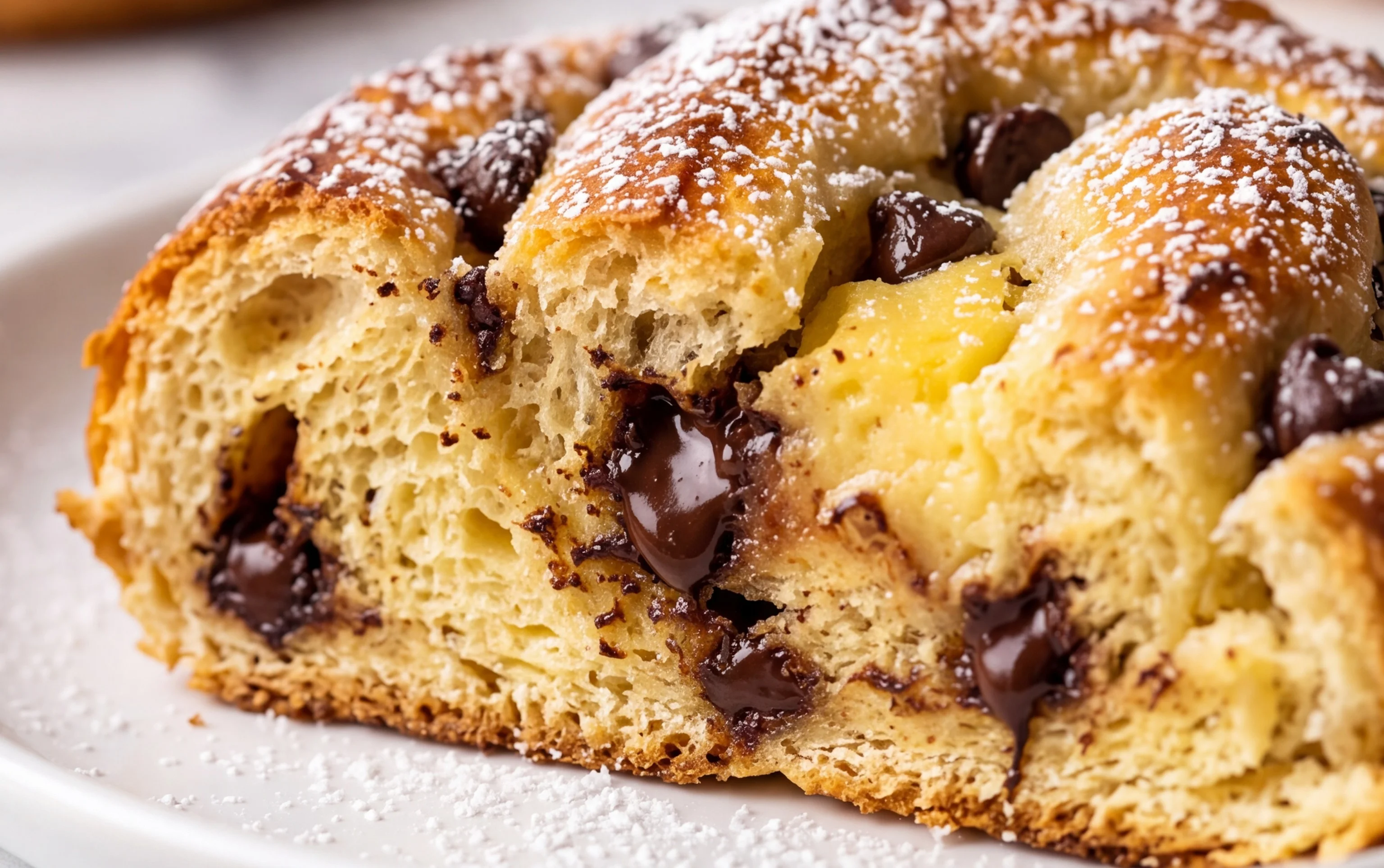 Brioche suisse aux pépites de chocolat (drop)